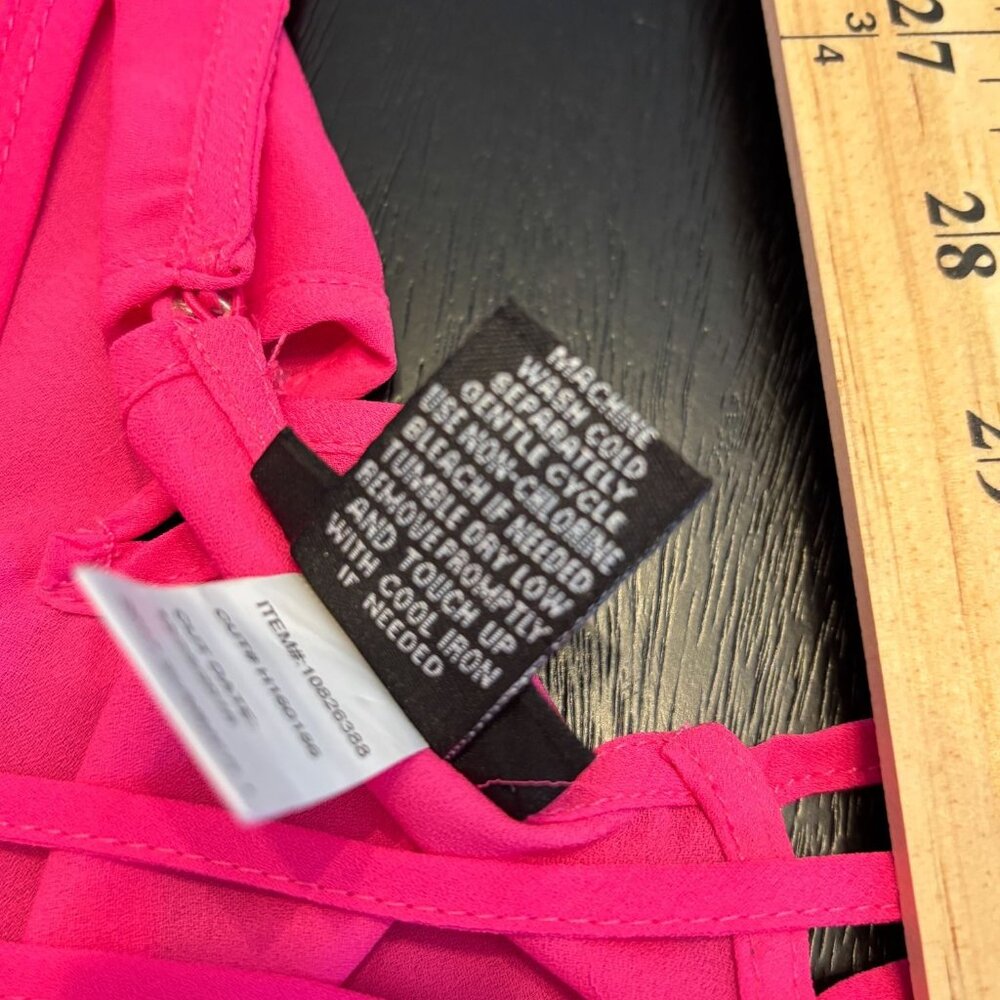 Torrid Womens Hot Pink Strappy Tank Top Torrid Size 2 2X - Picture 4 of 10